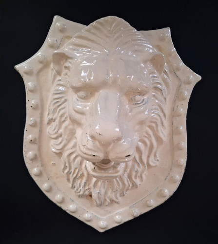 Vtg heavy cast iron white - vtg,